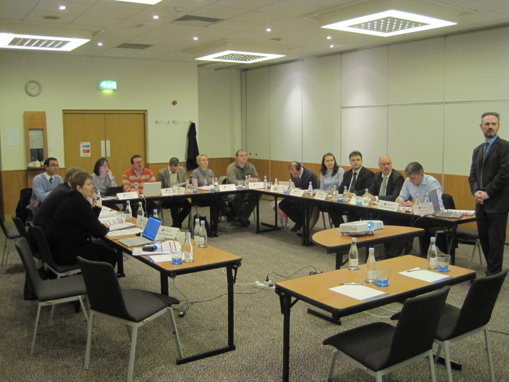 Participants during the meeting - EU Russia Cooperation - bioliquids application in CHP plants